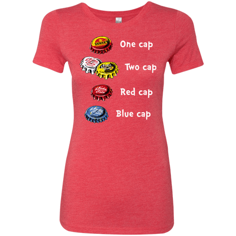 T-Shirts Vintage Red / Small Bottle Caps Fever Women's Triblend T-Shirt