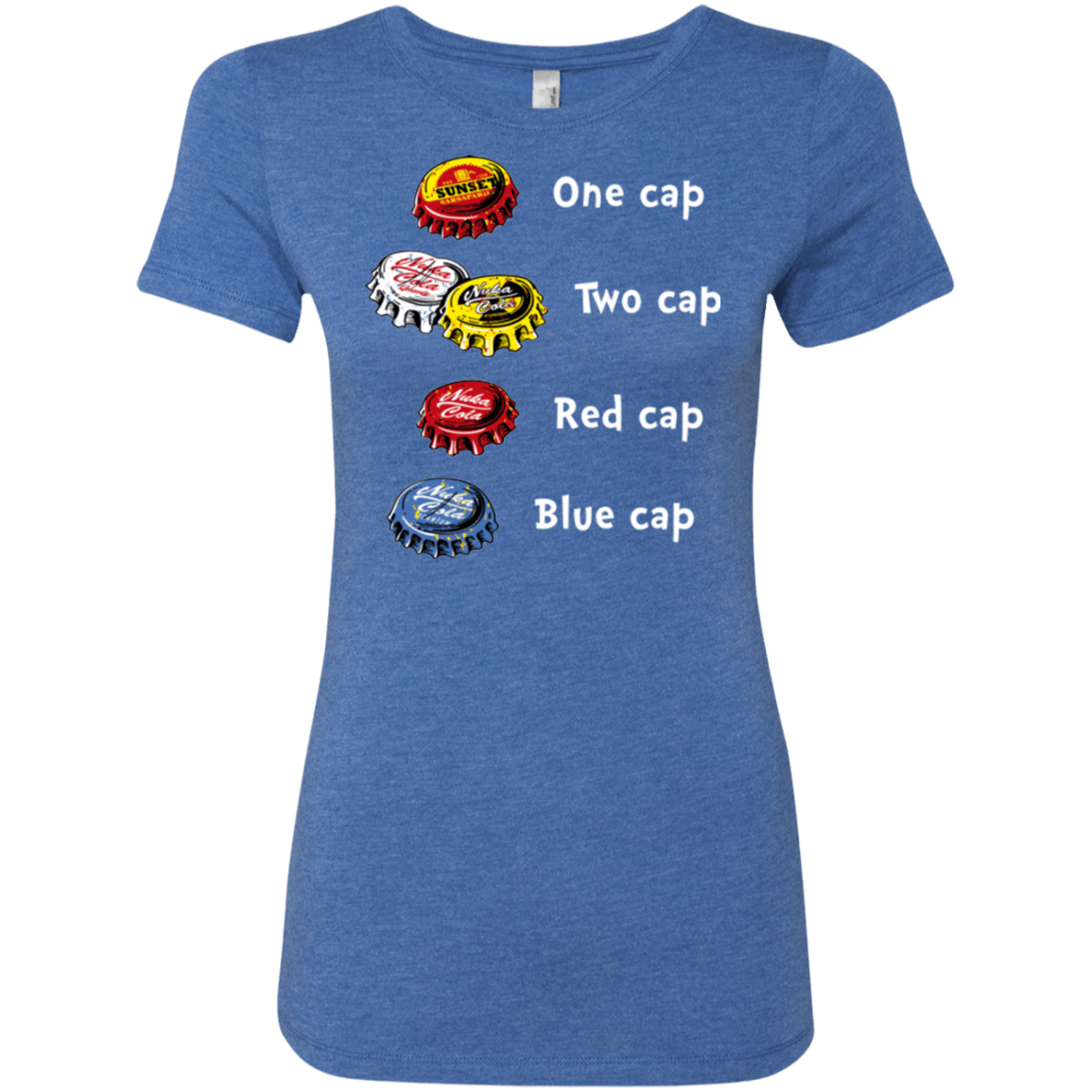 T-Shirts Vintage Royal / Small Bottle Caps Fever Women's Triblend T-Shirt