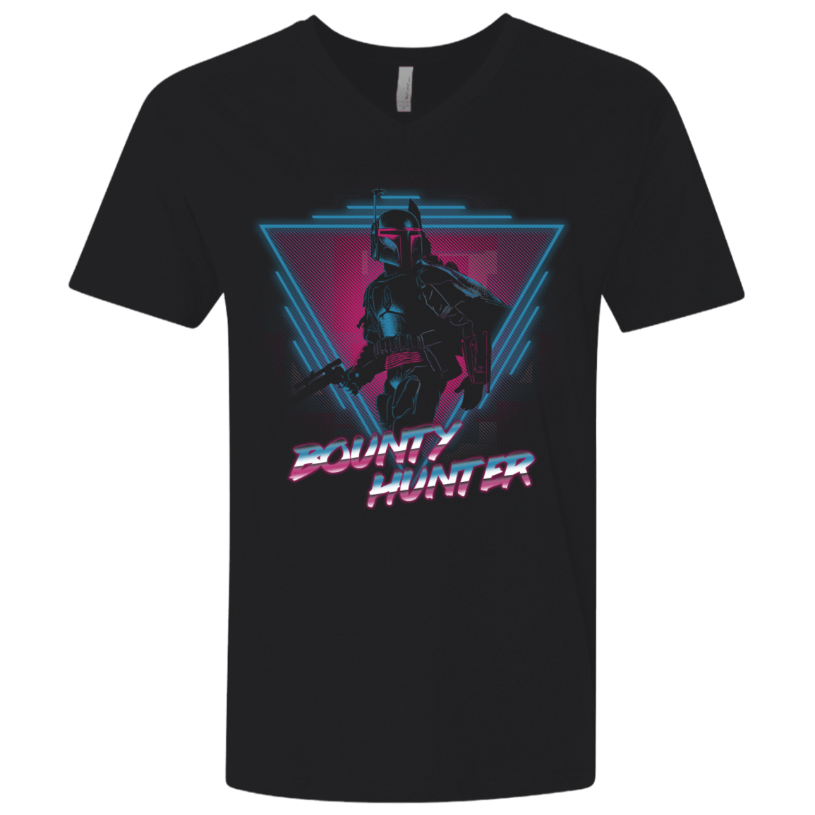 T-Shirts Black / X-Small Bounty Hunter (1) Men's Premium V-Neck