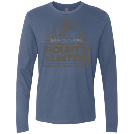 T-Shirts Indigo / Small bounty hunter 2 Men's Premium Long Sleeve