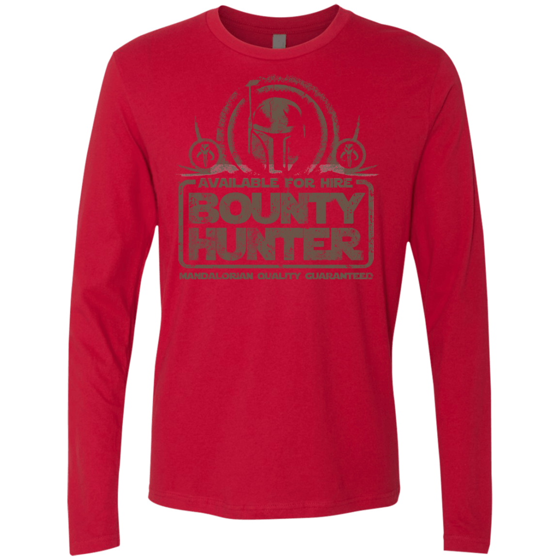 T-Shirts Red / Small bounty hunter 2 Men's Premium Long Sleeve