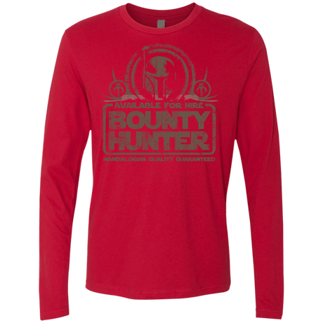 T-Shirts Red / Small bounty hunter 2 Men's Premium Long Sleeve
