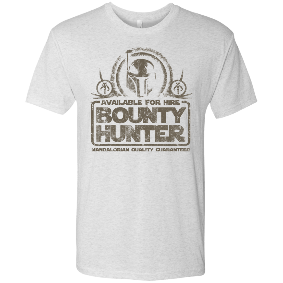 T-Shirts Heather White / Small bounty hunter 2 Men's Triblend T-Shirt