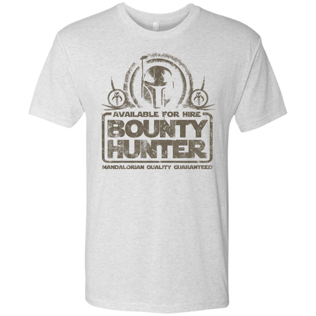 T-Shirts Heather White / Small bounty hunter 2 Men's Triblend T-Shirt