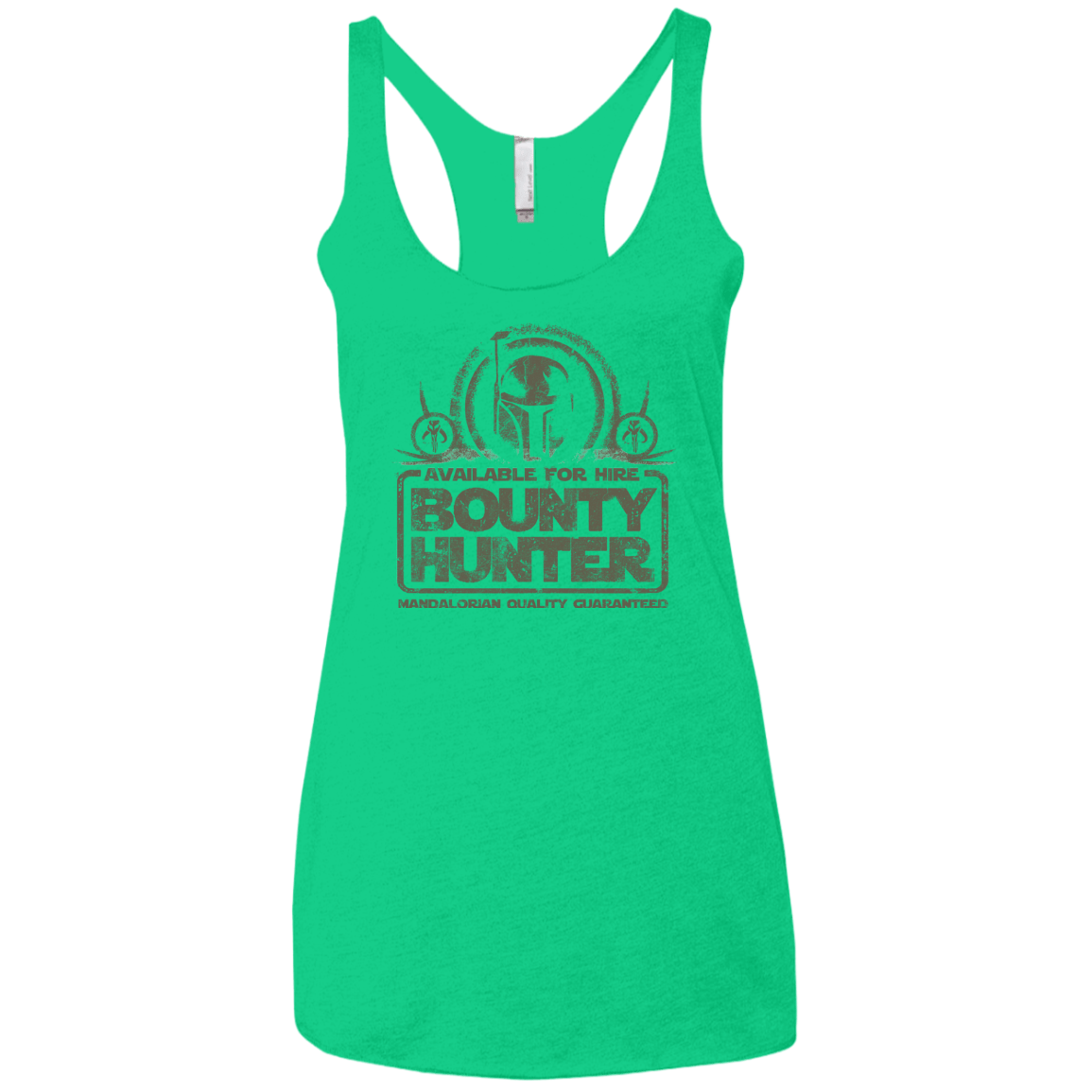 T-Shirts Envy / X-Small bounty hunter 2 Women's Triblend Racerback Tank