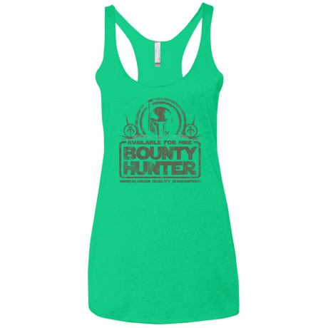T-Shirts Envy / X-Small bounty hunter 2 Women's Triblend Racerback Tank