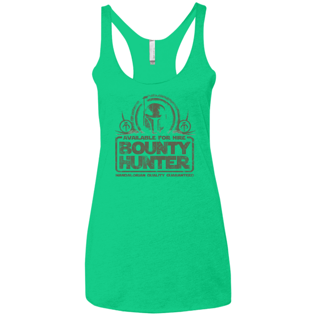 T-Shirts Envy / X-Small bounty hunter 2 Women's Triblend Racerback Tank