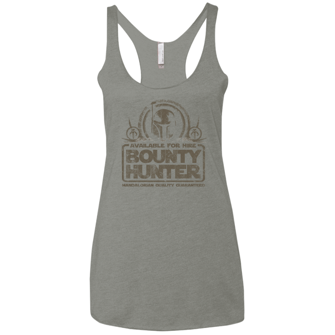T-Shirts Venetian Grey / X-Small bounty hunter 2 Women's Triblend Racerback Tank