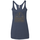 T-Shirts Vintage Navy / X-Small bounty hunter 2 Women's Triblend Racerback Tank