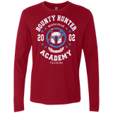 T-Shirts Cardinal / Small Bounty Hunter Academy 02 Men's Premium Long Sleeve