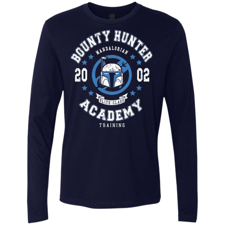 T-Shirts Midnight Navy / Small Bounty Hunter Academy 02 Men's Premium Long Sleeve