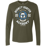 T-Shirts Military Green / Small Bounty Hunter Academy 02 Men's Premium Long Sleeve