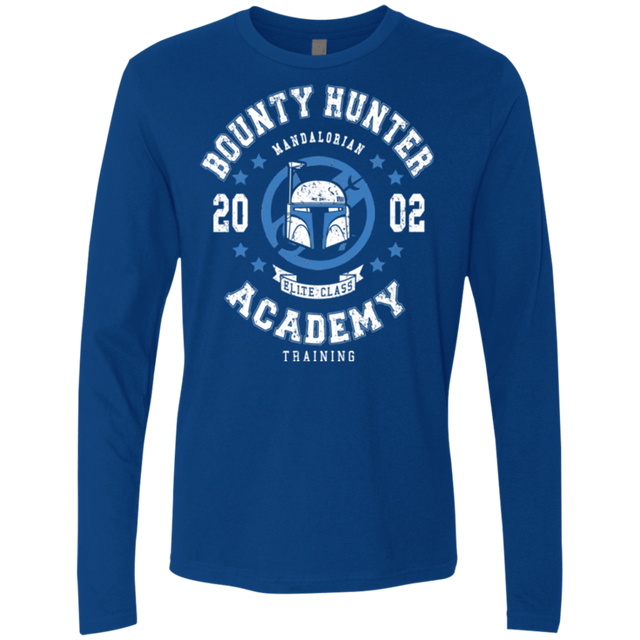 T-Shirts Royal / Small Bounty Hunter Academy 02 Men's Premium Long Sleeve