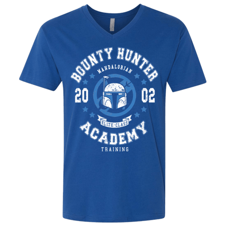 T-Shirts Royal / X-Small Bounty Hunter Academy 02 Men's Premium V-Neck