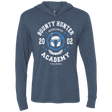 T-Shirts Indigo / X-Small Bounty Hunter Academy 02 Triblend Long Sleeve Hoodie Tee