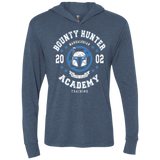 T-Shirts Indigo / X-Small Bounty Hunter Academy 02 Triblend Long Sleeve Hoodie Tee