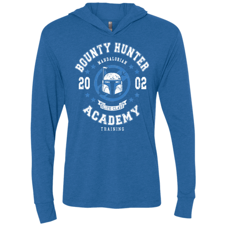 T-Shirts Vintage Royal / X-Small Bounty Hunter Academy 02 Triblend Long Sleeve Hoodie Tee