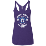 T-Shirts Purple / X-Small Bounty Hunter Academy 02 Women's Triblend Racerback Tank
