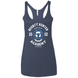 T-Shirts Vintage Navy / X-Small Bounty Hunter Academy 02 Women's Triblend Racerback Tank