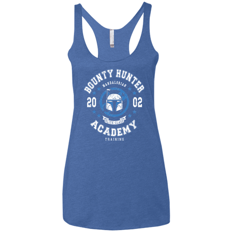 T-Shirts Vintage Royal / X-Small Bounty Hunter Academy 02 Women's Triblend Racerback Tank