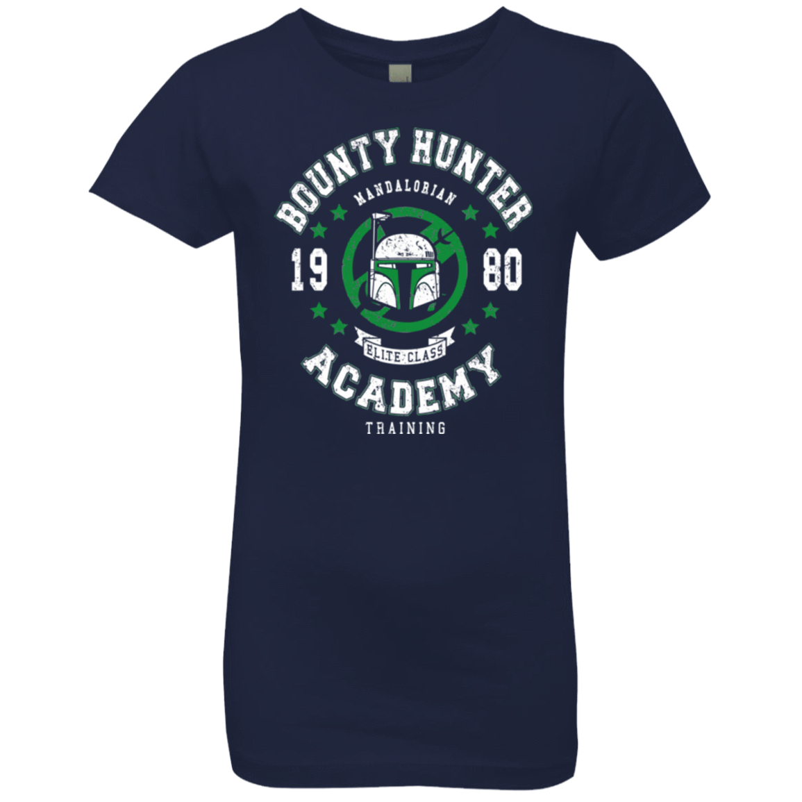 T-Shirts Midnight Navy / YXS Bounty Hunter Academy 80 Girls Premium T-Shirt
