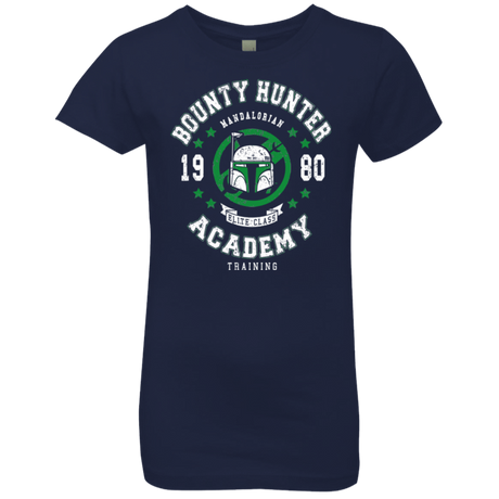 T-Shirts Midnight Navy / YXS Bounty Hunter Academy 80 Girls Premium T-Shirt