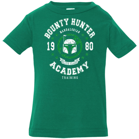 T-Shirts Kelly / 6 Months Bounty Hunter Academy 80 Infant Premium T-Shirt