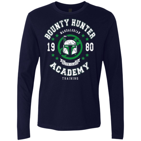 T-Shirts Midnight Navy / Small Bounty Hunter Academy 80 Men's Premium Long Sleeve