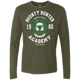T-Shirts Military Green / Small Bounty Hunter Academy 80 Men's Premium Long Sleeve