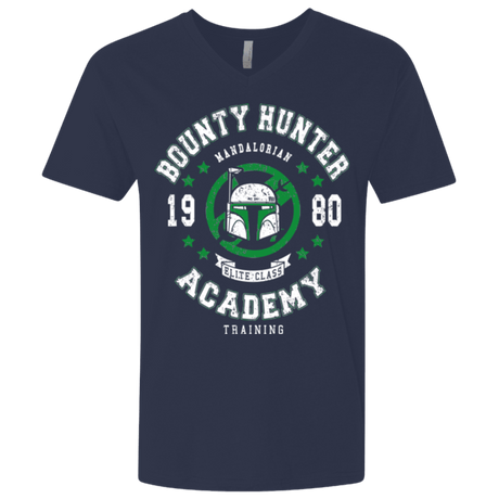 T-Shirts Midnight Navy / X-Small Bounty Hunter Academy 80 Men's Premium V-Neck