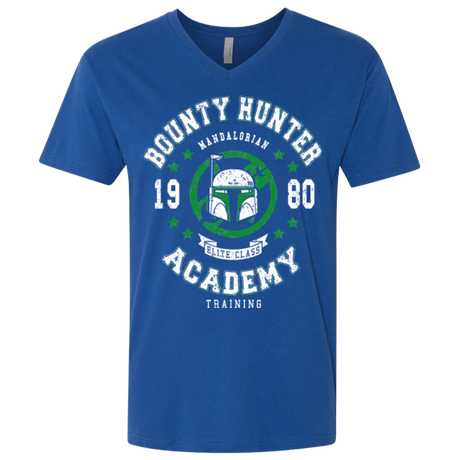 T-Shirts Royal / X-Small Bounty Hunter Academy 80 Men's Premium V-Neck