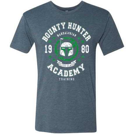 T-Shirts Indigo / Small Bounty Hunter Academy 80 Men's Triblend T-Shirt