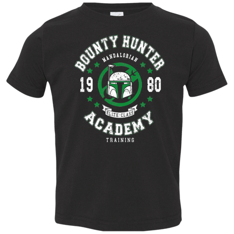 T-Shirts Black / 2T Bounty Hunter Academy 80 Toddler Premium T-Shirt