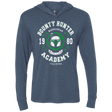 T-Shirts Indigo / X-Small Bounty Hunter Academy 80 Triblend Long Sleeve Hoodie Tee