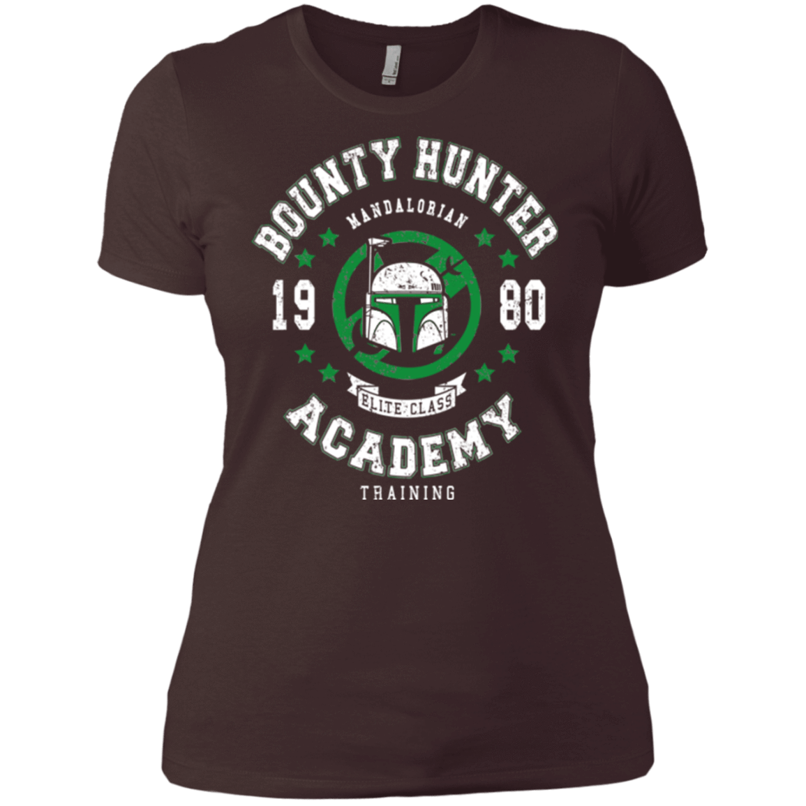 T-Shirts Dark Chocolate / X-Small Bounty Hunter Academy 80 Women's Premium T-Shirt
