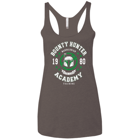 T-Shirts Macchiato / X-Small Bounty Hunter Academy 80 Women's Triblend Racerback Tank
