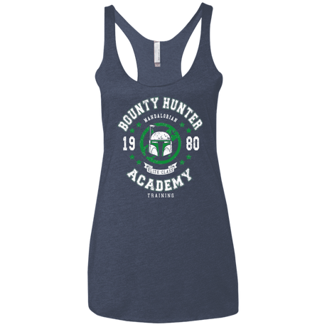 T-Shirts Vintage Navy / X-Small Bounty Hunter Academy 80 Women's Triblend Racerback Tank