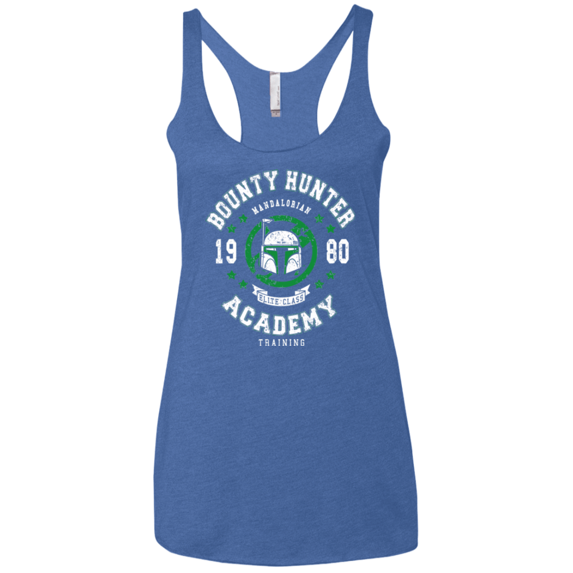 T-Shirts Vintage Royal / X-Small Bounty Hunter Academy 80 Women's Triblend Racerback Tank