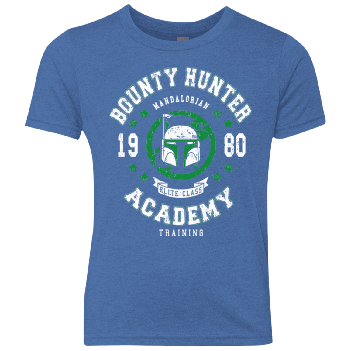 T-Shirts Vintage Royal / YXS Bounty Hunter Academy 80 Youth Triblend T-Shirt