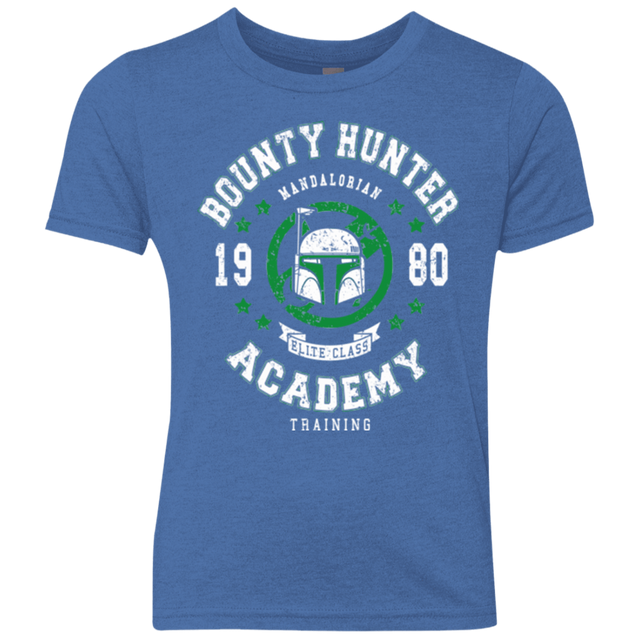 T-Shirts Vintage Royal / YXS Bounty Hunter Academy 80 Youth Triblend T-Shirt