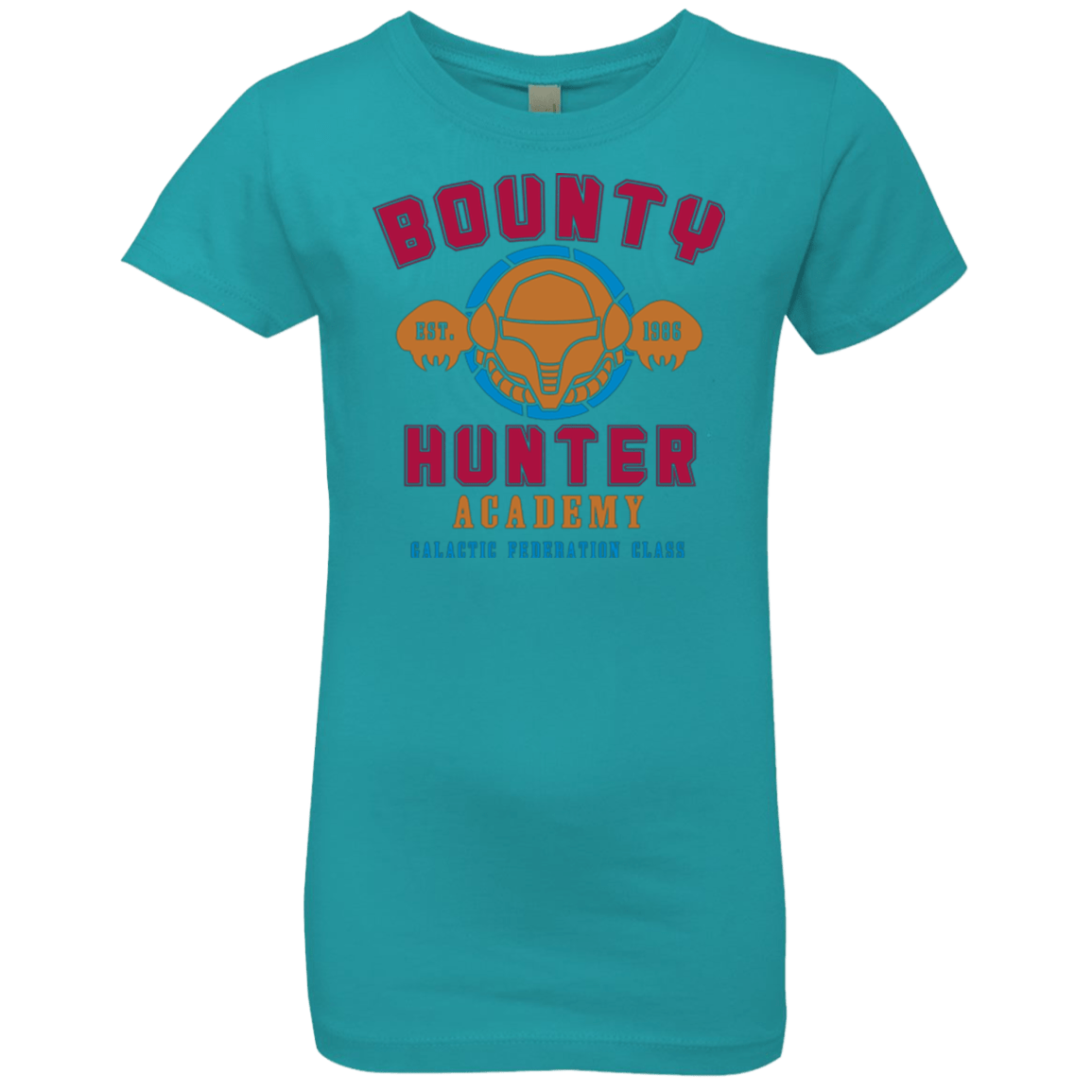 T-Shirts Tahiti Blue / YXS Bounty Hunter Academy Girls Premium T-Shirt