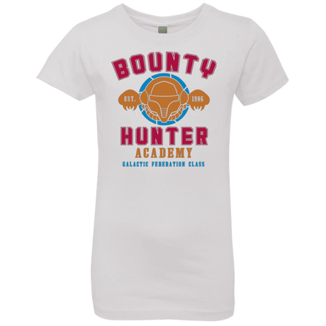 T-Shirts White / YXS Bounty Hunter Academy Girls Premium T-Shirt