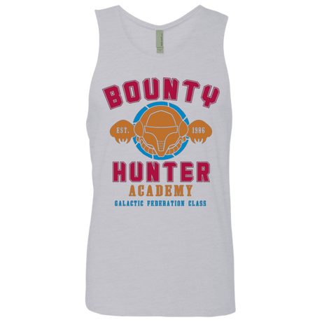 T-Shirts Heather Grey / Small Bounty Hunter Academy Men's Premium Tank Top