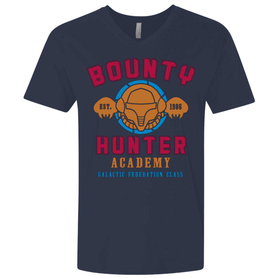 T-Shirts Midnight Navy / X-Small Bounty Hunter Academy Men's Premium V-Neck