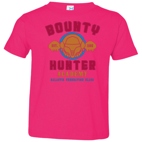 T-Shirts Hot Pink / 2T Bounty Hunter Academy Toddler Premium T-Shirt