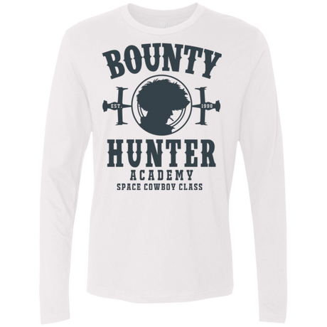 T-Shirts White / Small Bounty Hunter Academy V3 Men's Premium Long Sleeve
