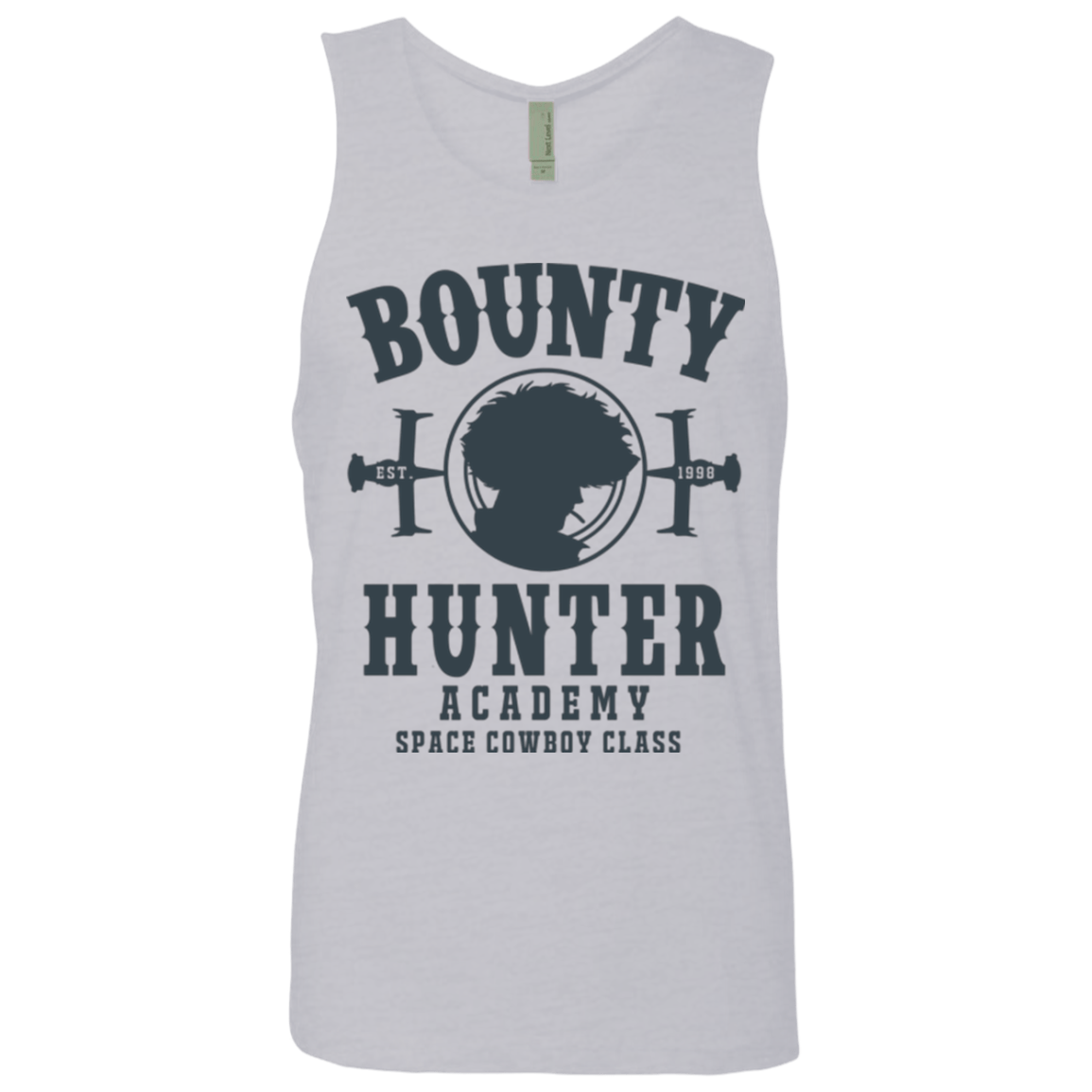 T-Shirts Heather Grey / Small Bounty Hunter Academy V3 Men's Premium Tank Top