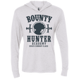 T-Shirts Heather White / X-Small Bounty Hunter Academy V3 Triblend Long Sleeve Hoodie Tee