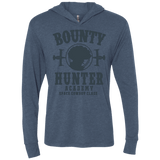 T-Shirts Indigo / X-Small Bounty Hunter Academy V3 Triblend Long Sleeve Hoodie Tee