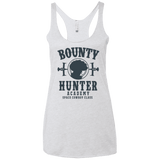 T-Shirts Heather White / X-Small Bounty Hunter Academy V3 Women's Triblend Racerback Tank